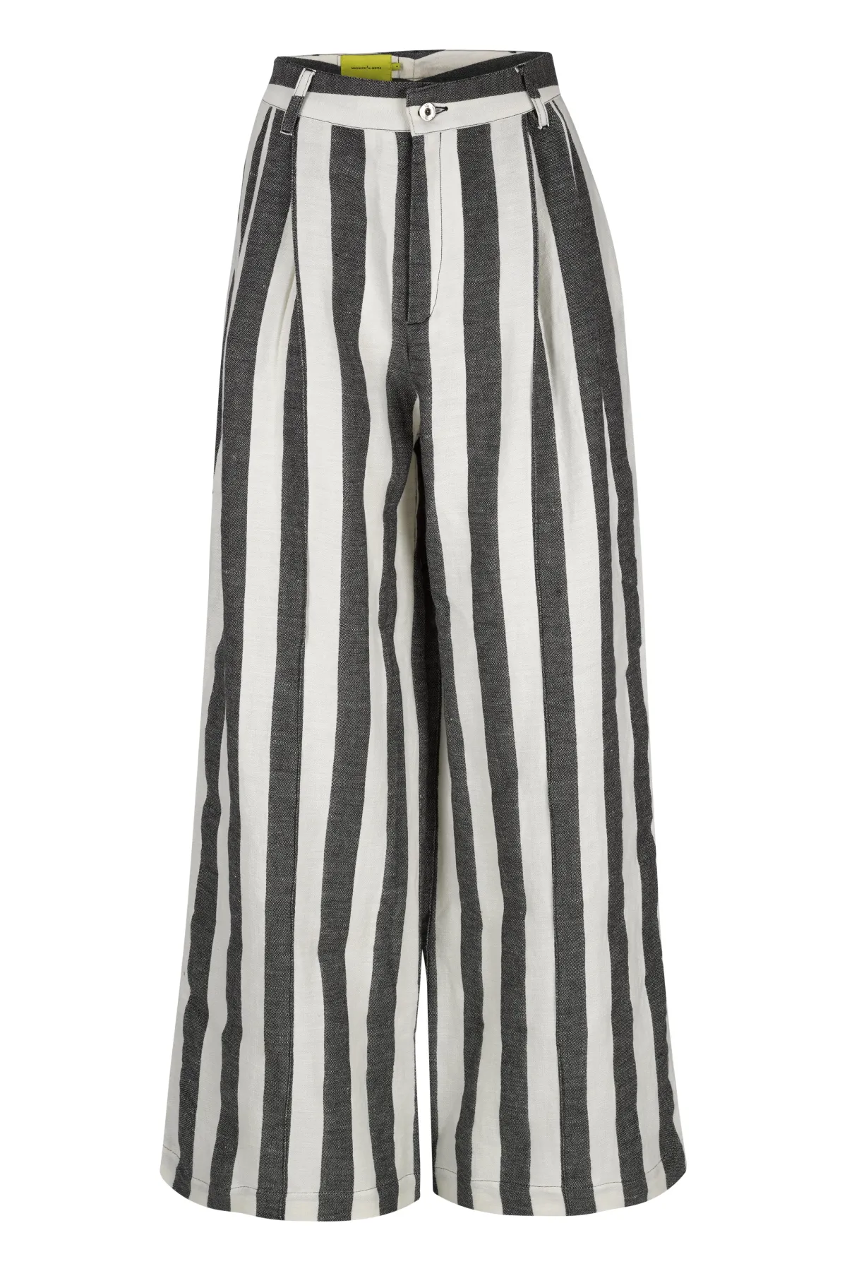 Women Marques ' Almeida BLACK AND WHITE STRIPES WIDE LEG TROUSERS