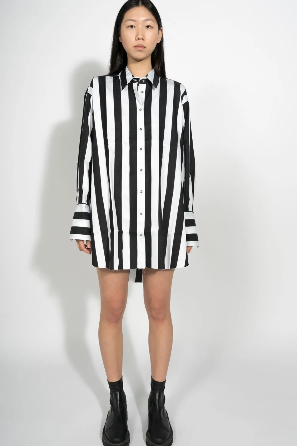 Women Marques ' Almeida BLACK AND WHITE XXXL SHIRT