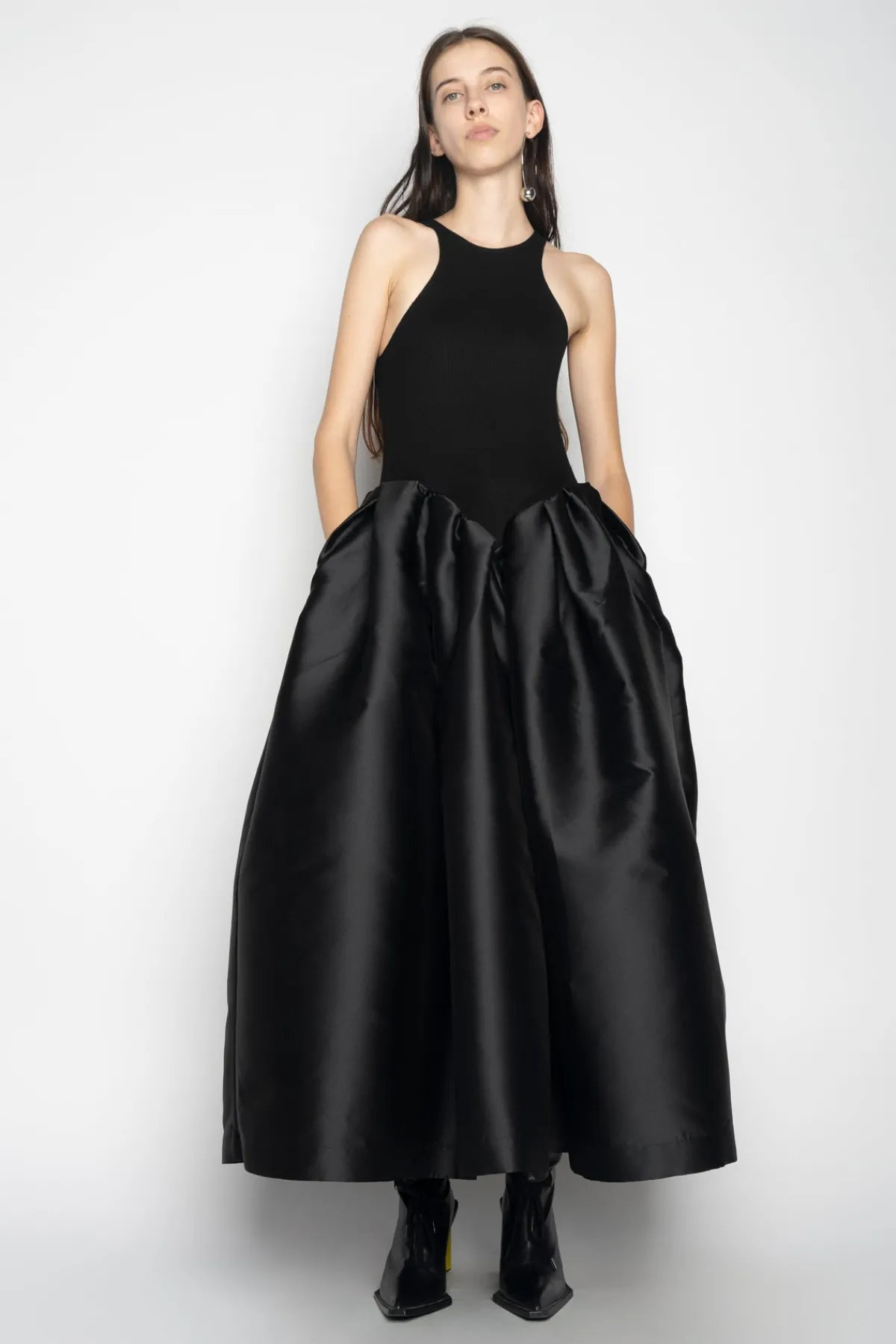 Women Marques ' Almeida DRESS WITH TANK TOP SCOOPED