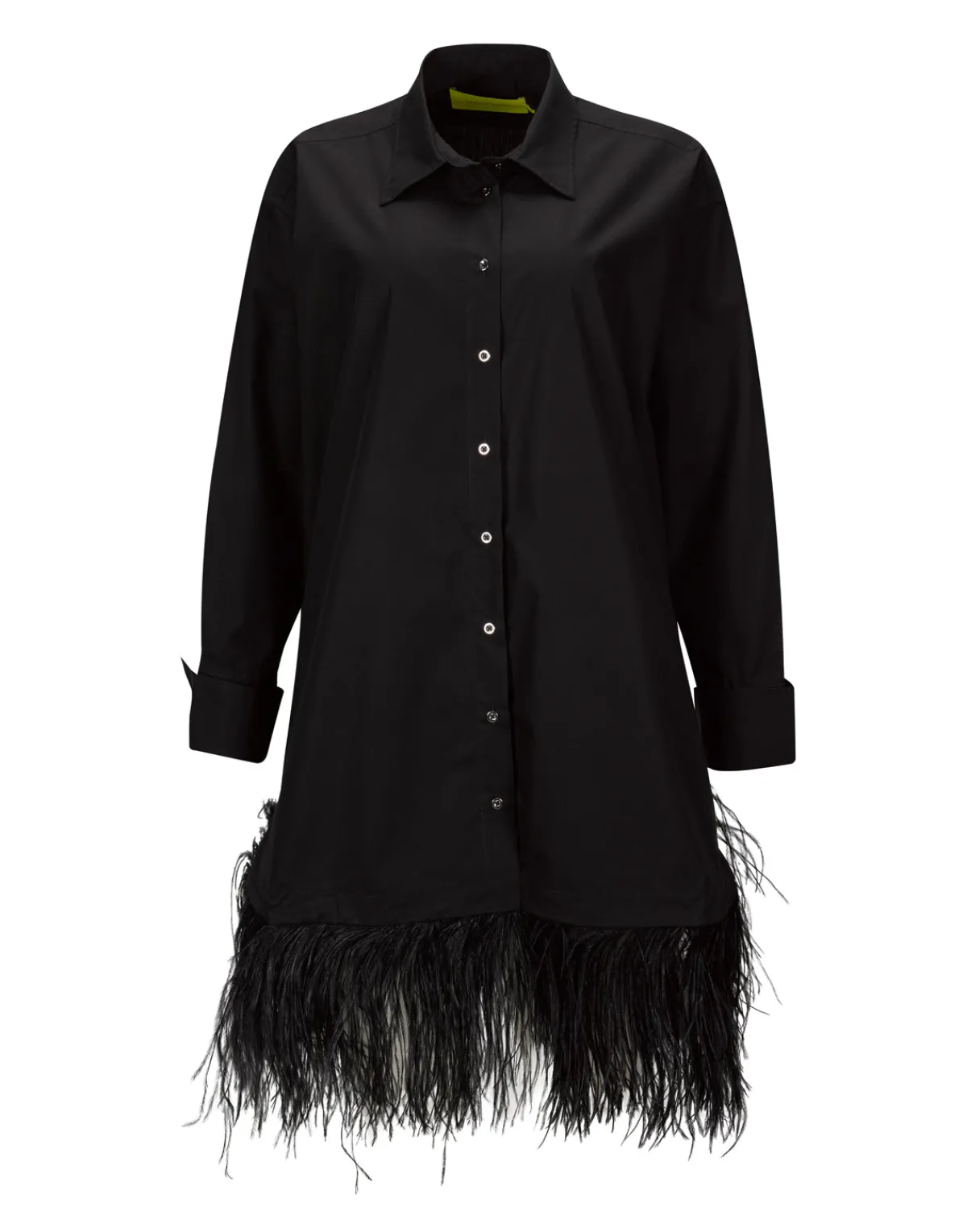 Women Marques ' Almeida FEATHER HEM SHIRT DRESS