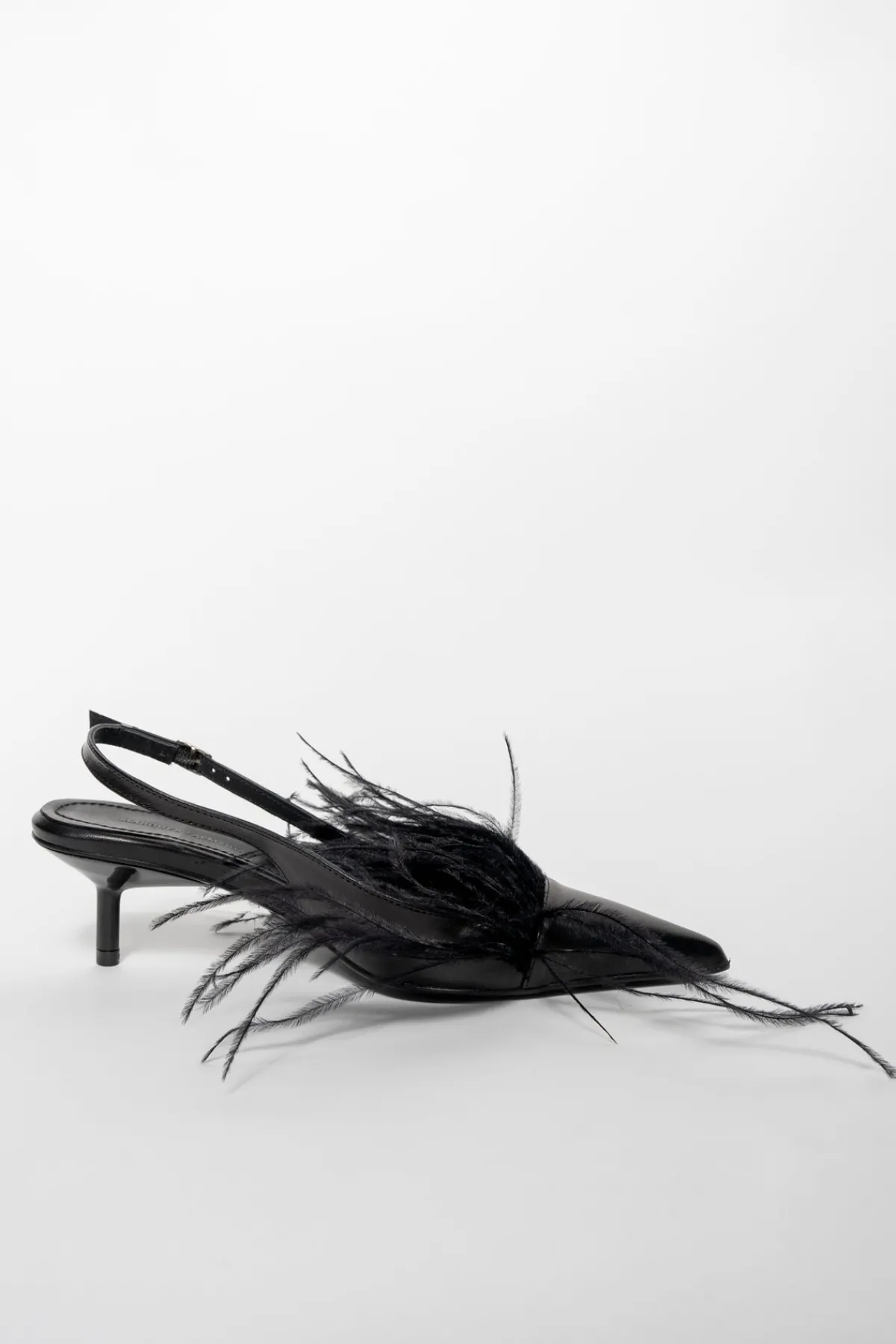 Marques ' Almeida FEATHER SLING BACKS