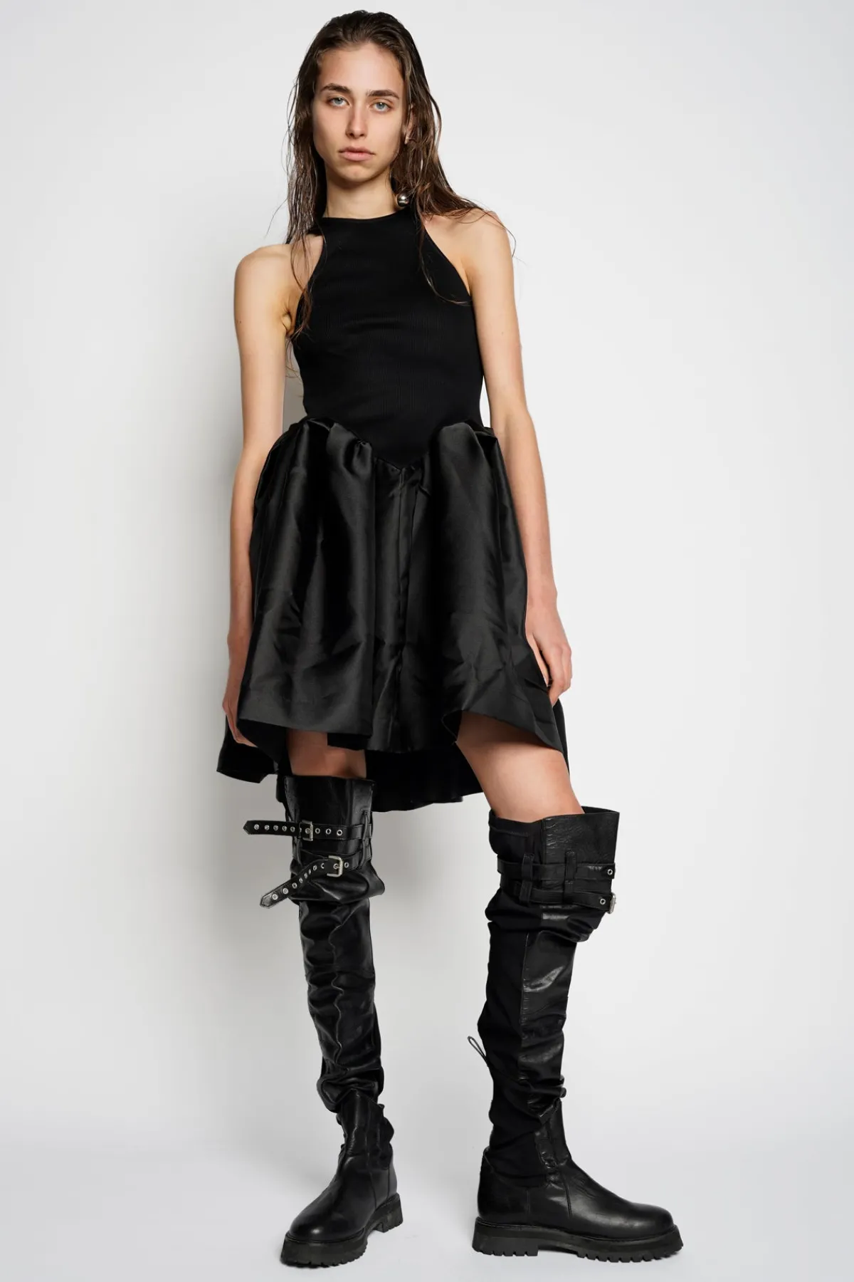 Women Marques ' Almeida MINI DRESS WITH TANK TOP SCOOPED