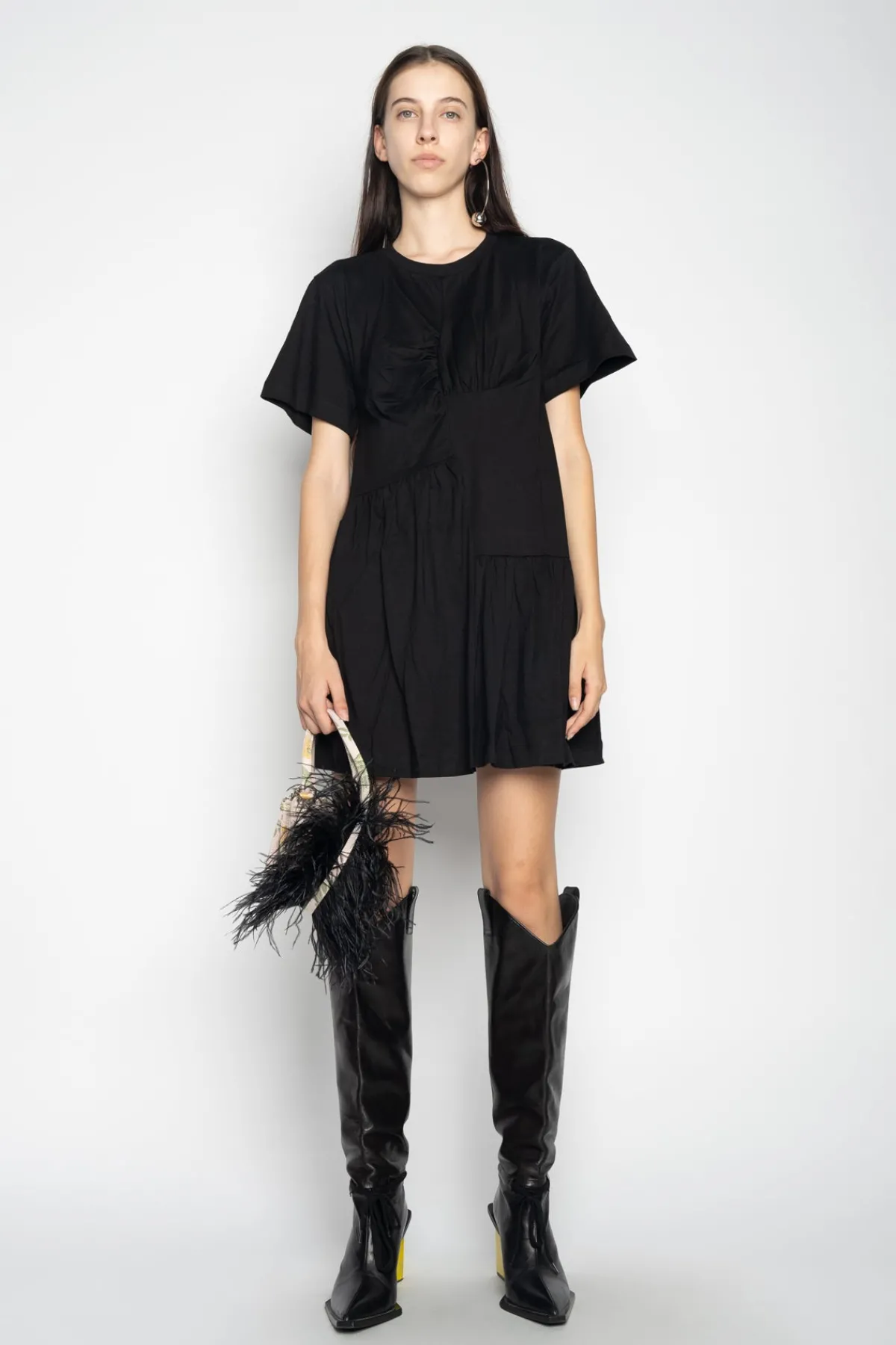 Women Marques ' Almeida PANELLED GATHERED DRESS