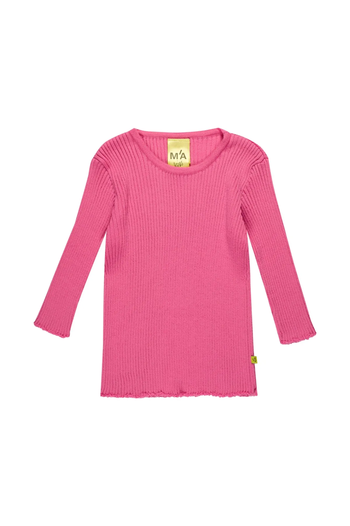 Kids Marques ' Almeida BRIGHT PINK MERINO KNIT JUMPER