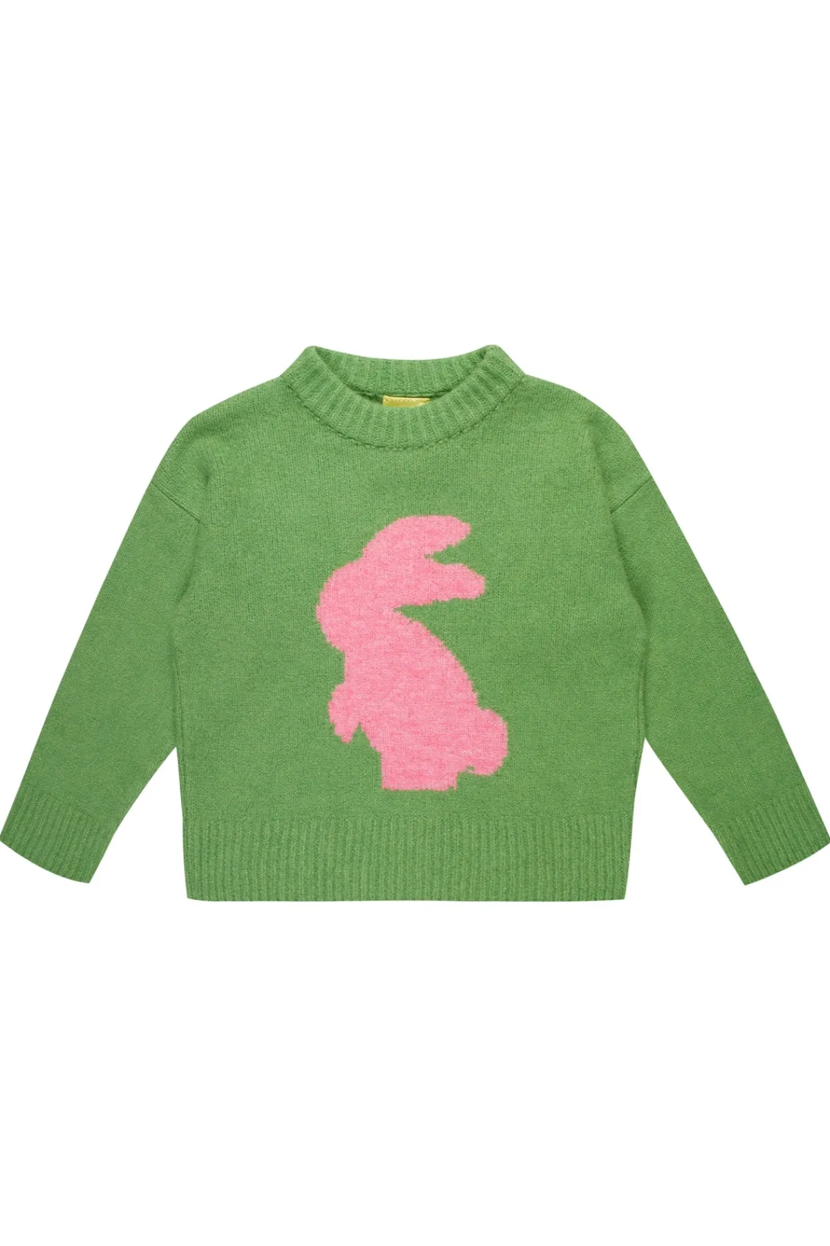 Kids Marques ' Almeida BUNNY CREW NECK KNIT JUMPER