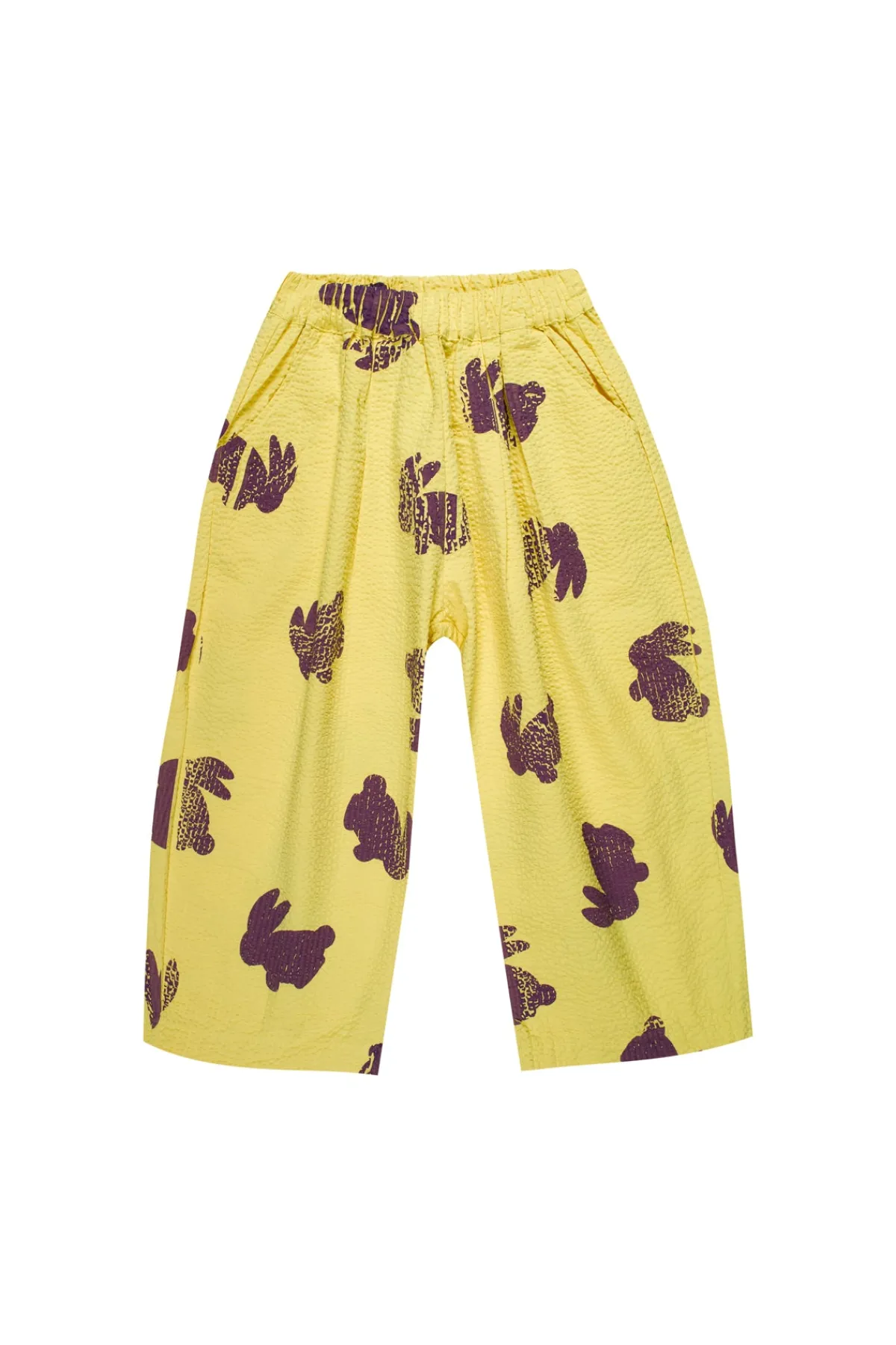 Kids Marques ' Almeida BUNNY PRINT LOOSE TROUSERS