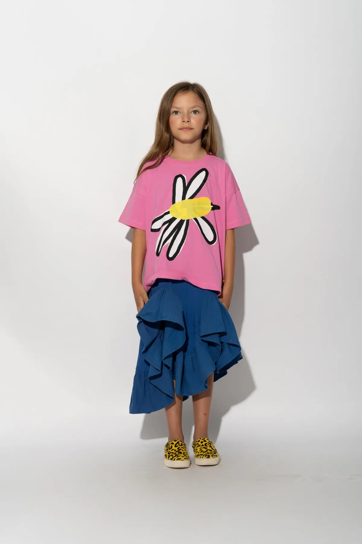 Kids Marques ' Almeida DAISY PRINT T-SHIRT