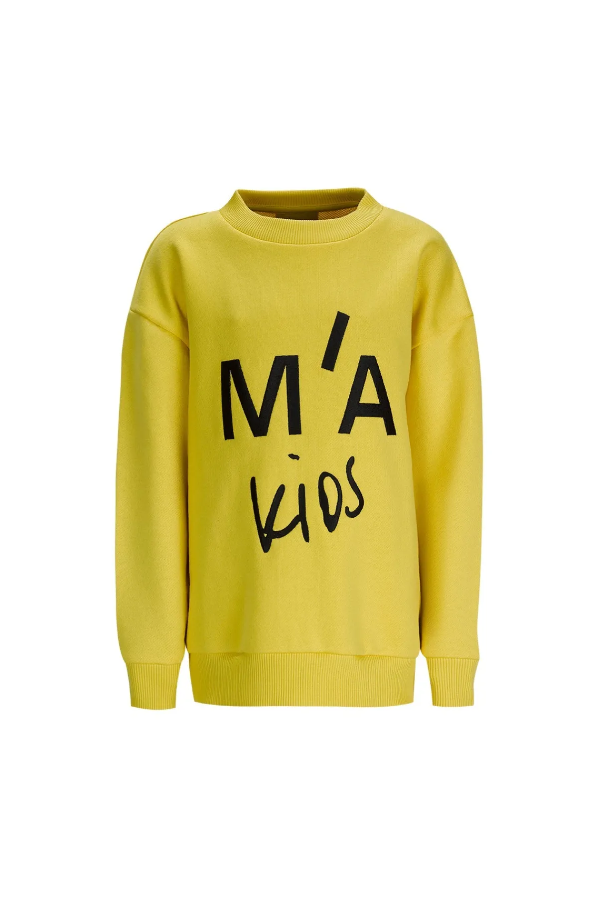 Kids Marques ' Almeida EMBROIDERED CREW NECK IN