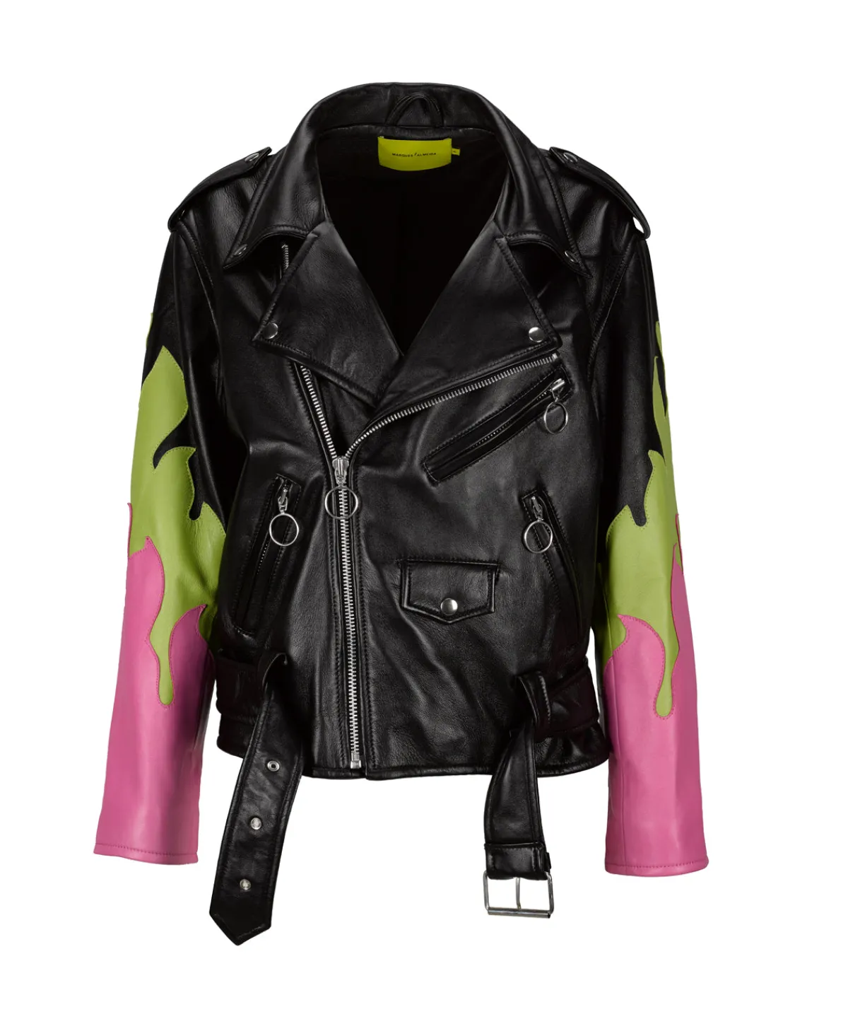 Women Marques ' Almeida FLAMES BIKER JACKET