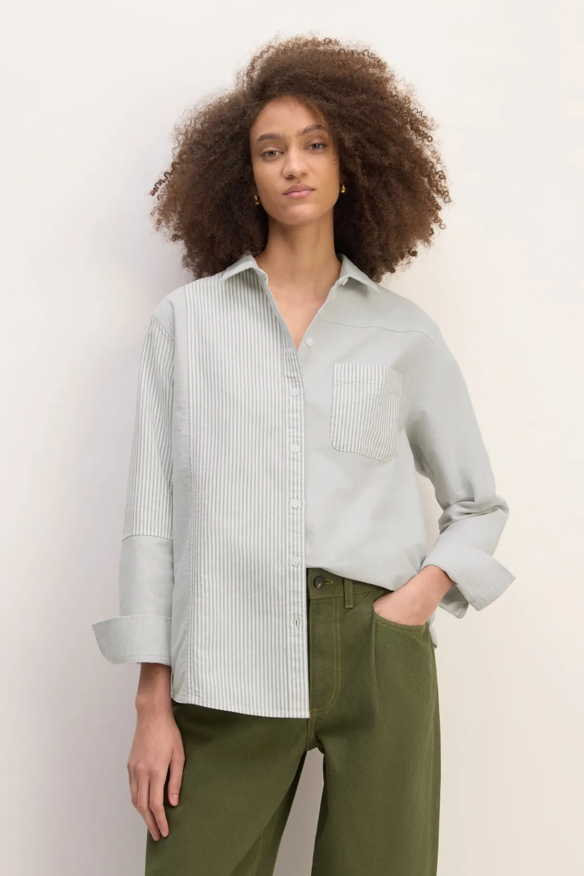 Women Marques ' Almeida PATCHWORK SHIRT