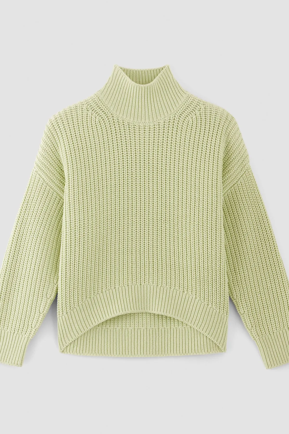 Women Marques ' Almeida LIGHT GREEN TURTLENECK KNIT JUMPER