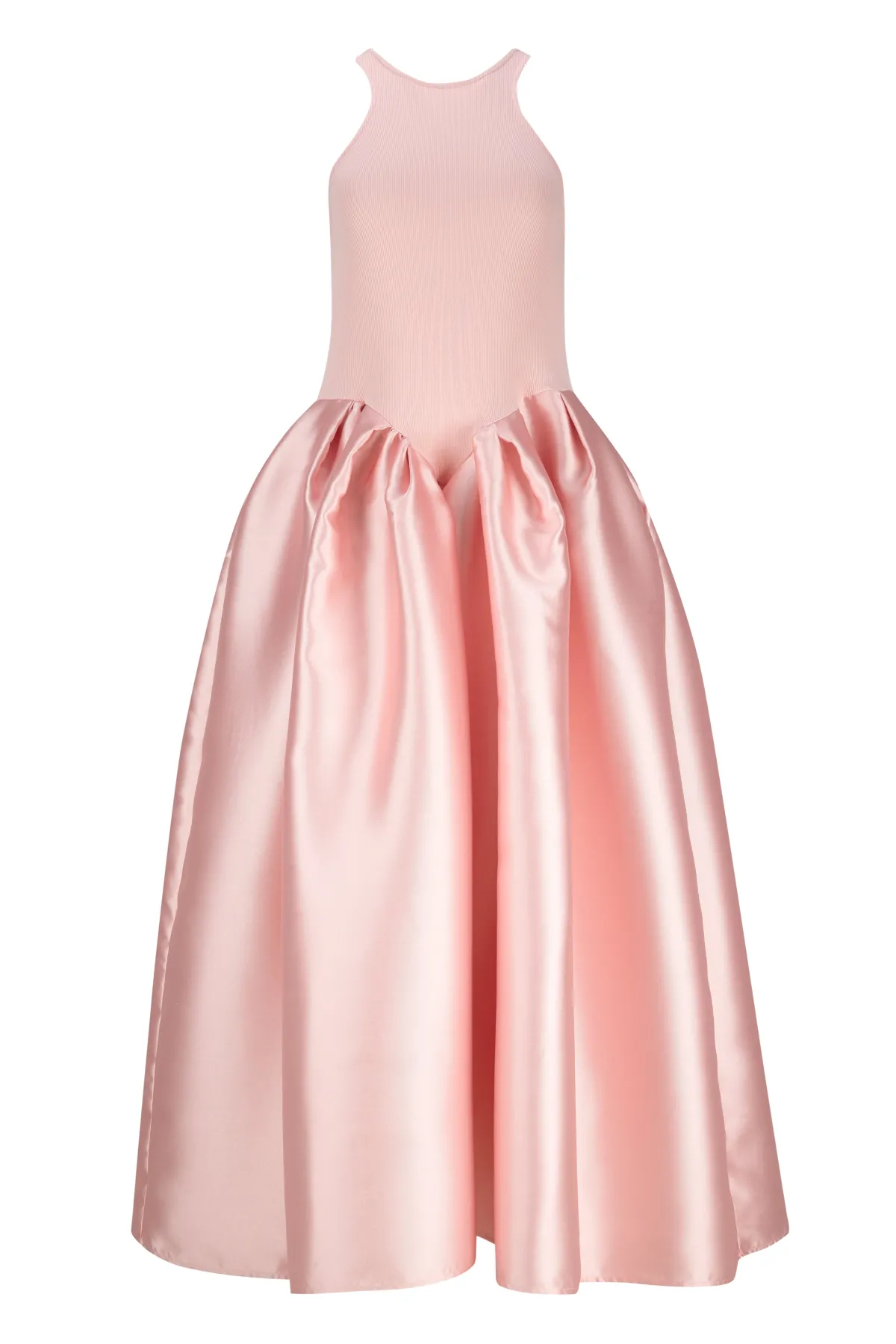 Women Marques ' Almeida LIGHT PINK FULL SKIRT TANK TOP DRESS