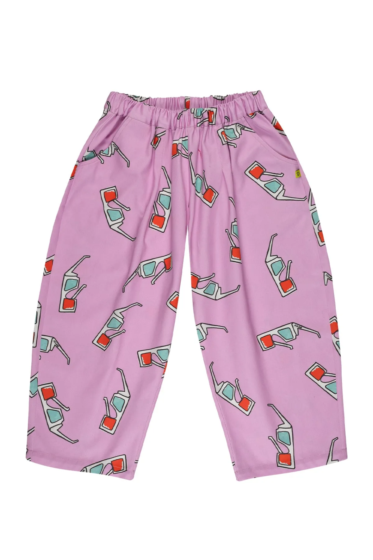 Kids Marques ' Almeida 3D GLASSES PRINT BALLOON TROUSERS