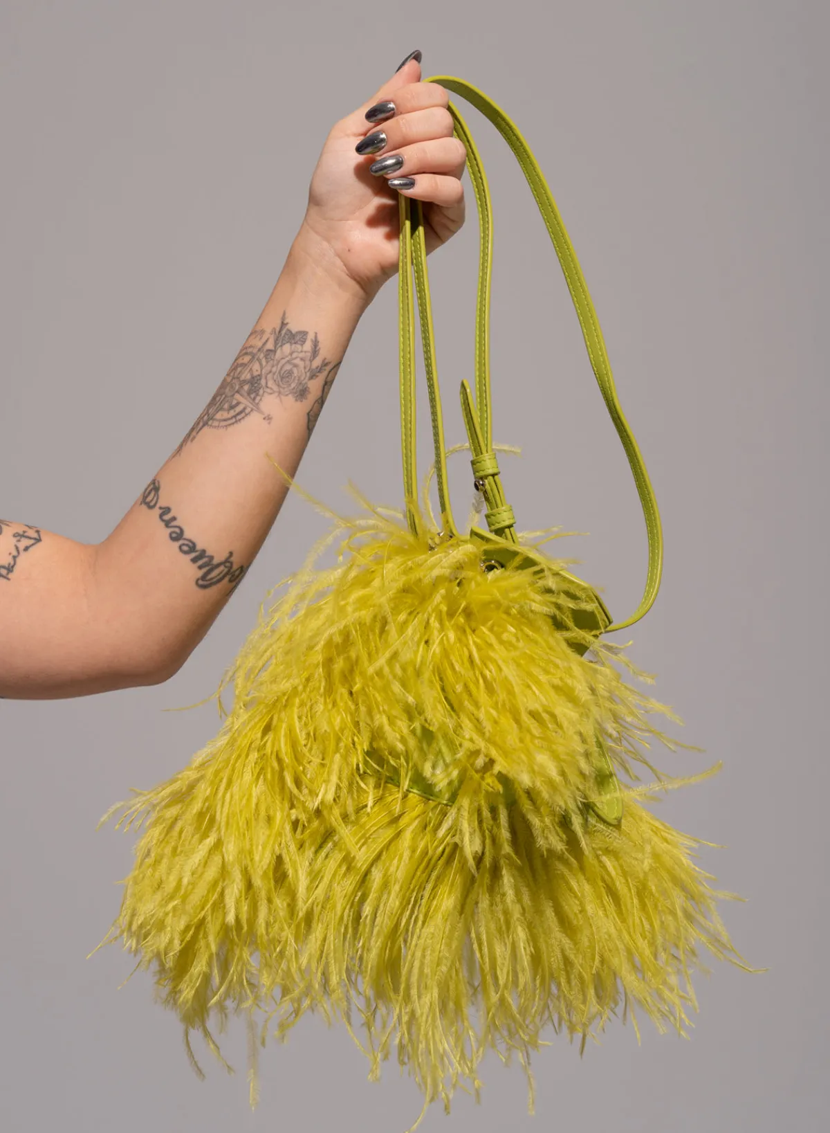 Marques ' Almeida FEATHER BAG