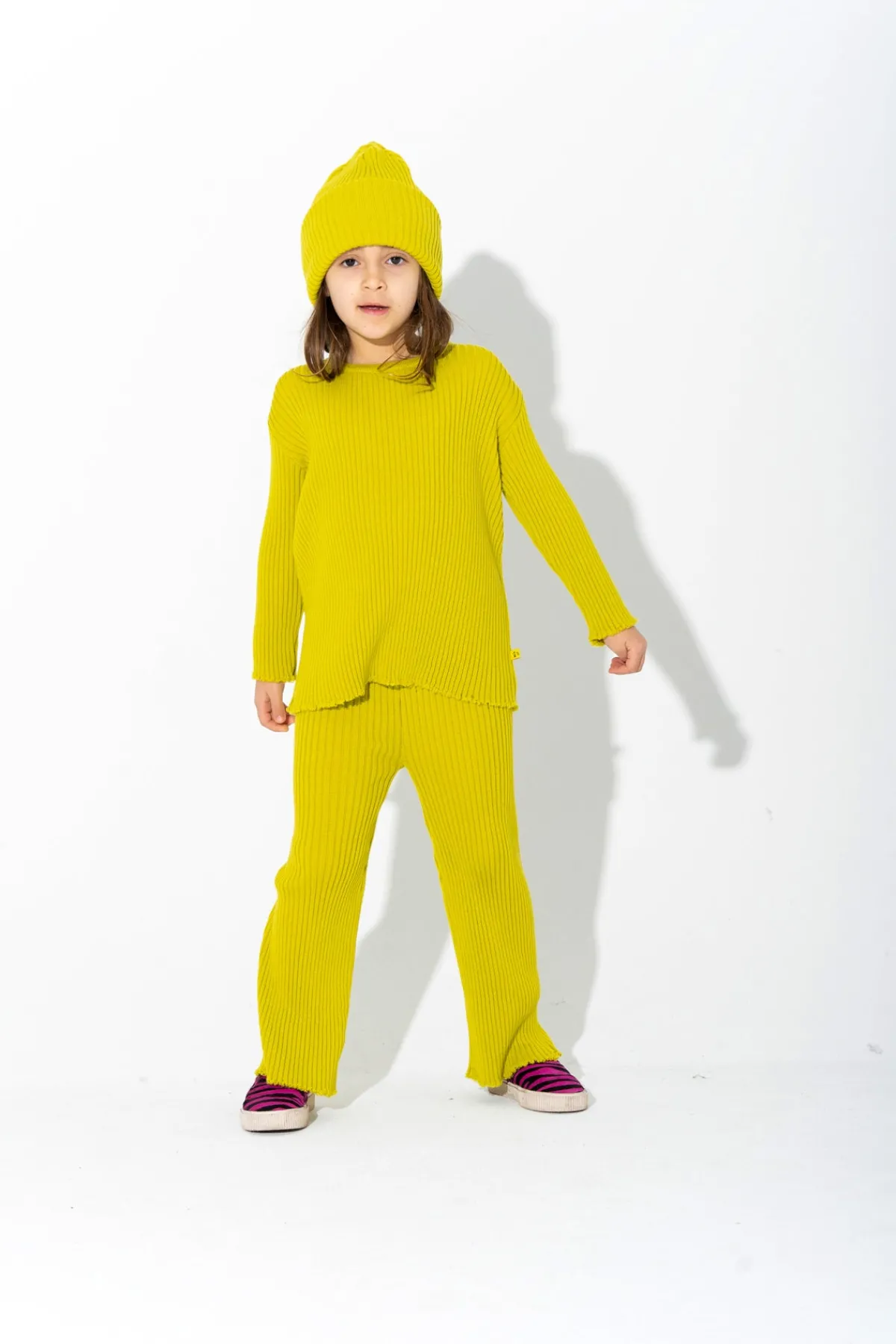 Kids Marques ' Almeida MERINO KNIT TROUSERS