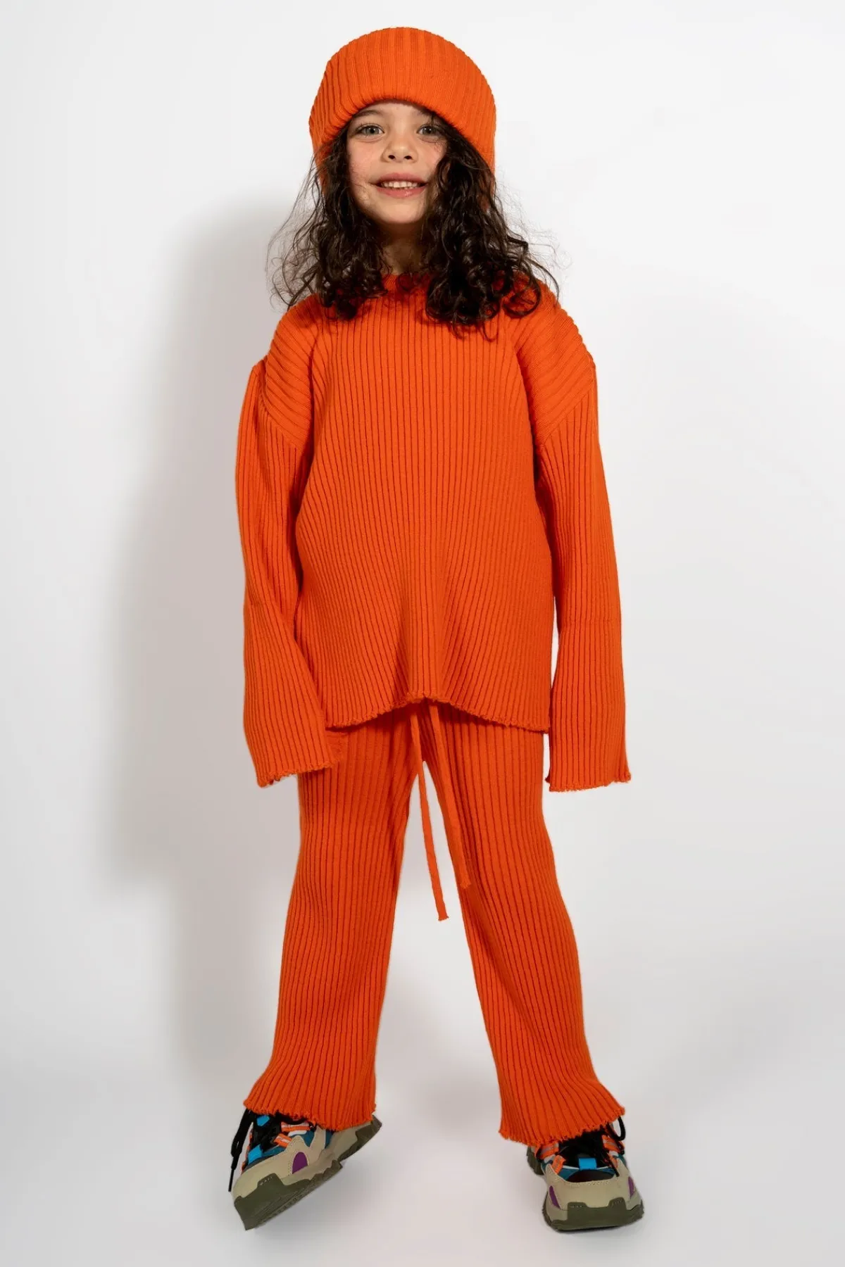 Kids Marques ' Almeida MERINO KNIT TROUSERS