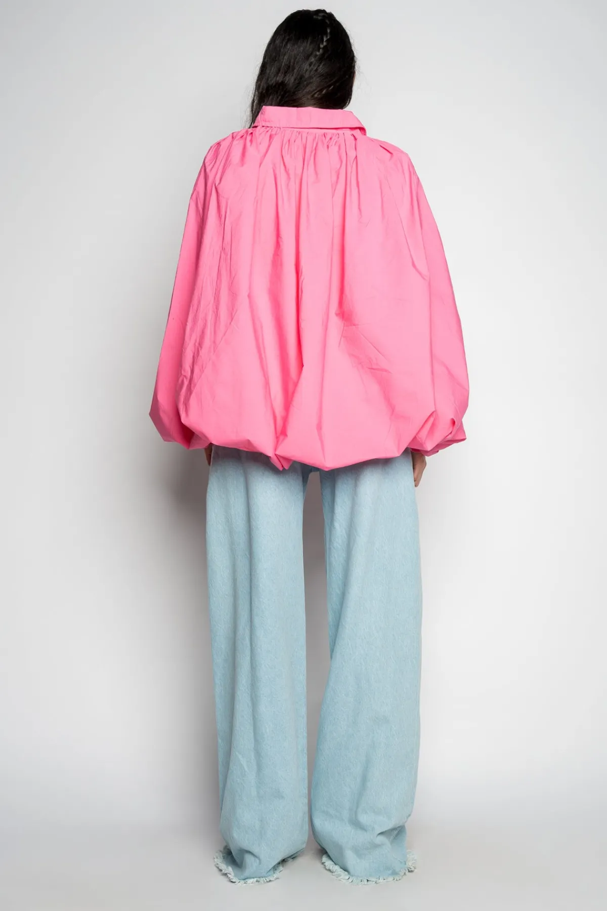 Women Marques ' Almeida PINK BALLON SLEEVE SHIRT