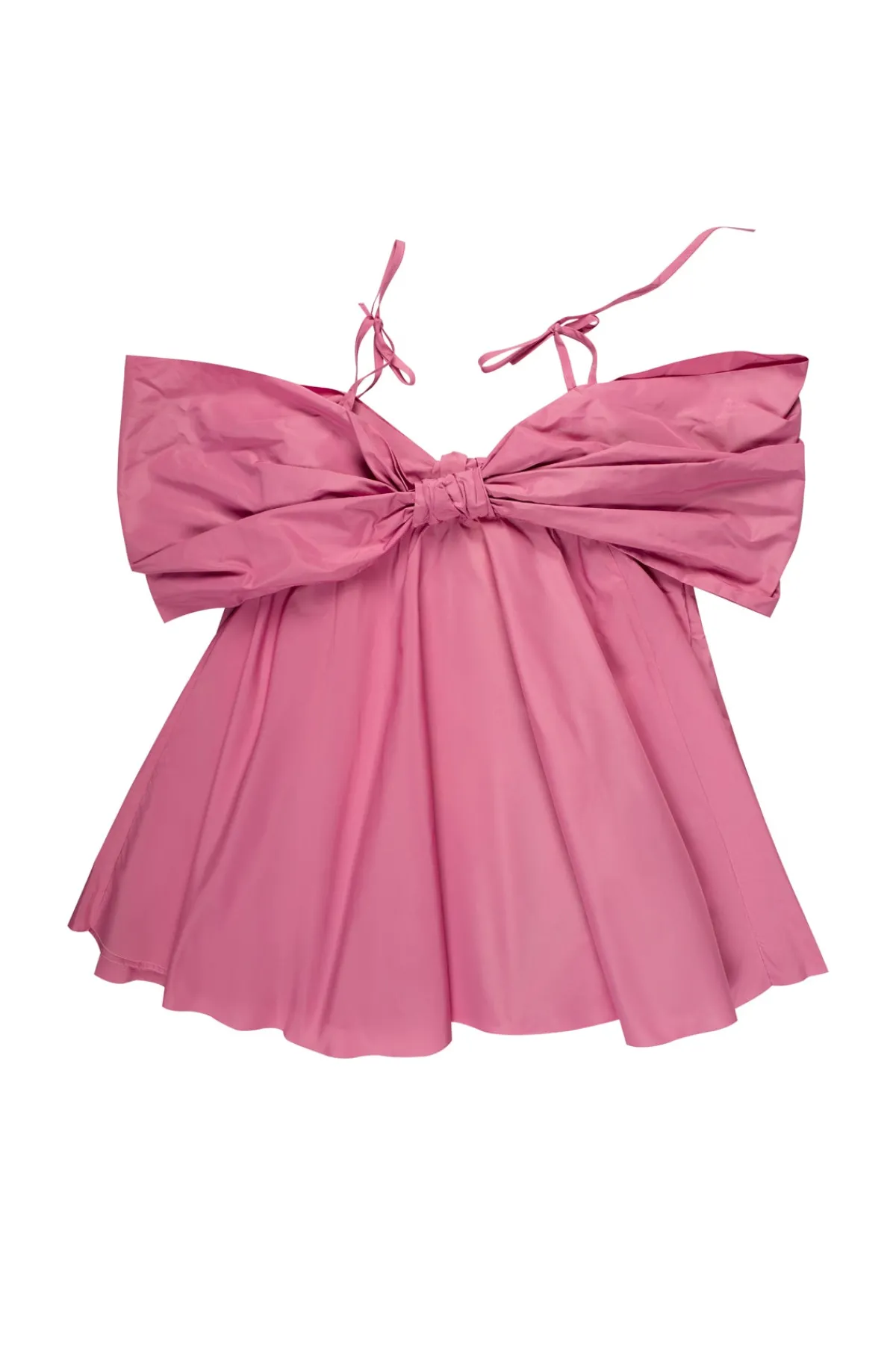 Kids Marques ' Almeida BOW TAFFETA DRESS