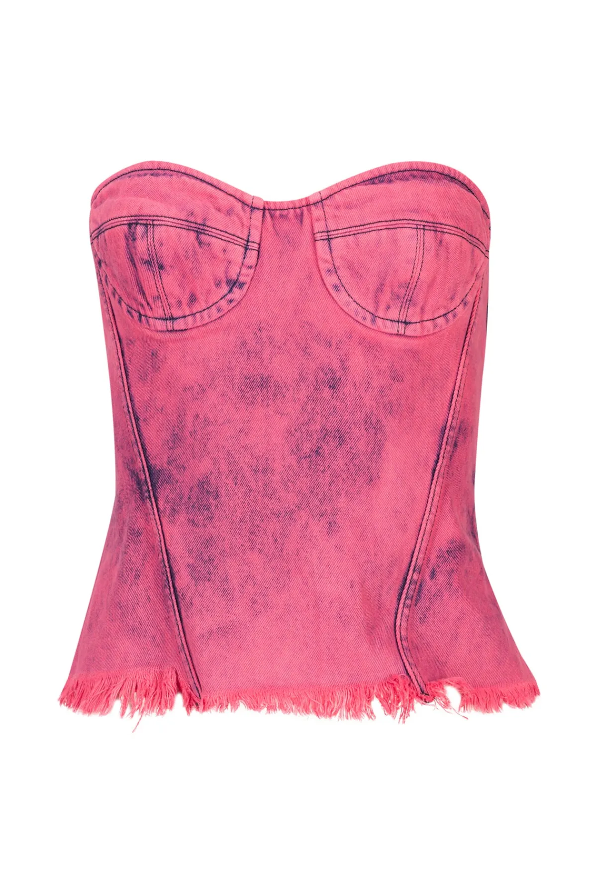 Women Marques ' Almeida PINK BRA CUP CORSET