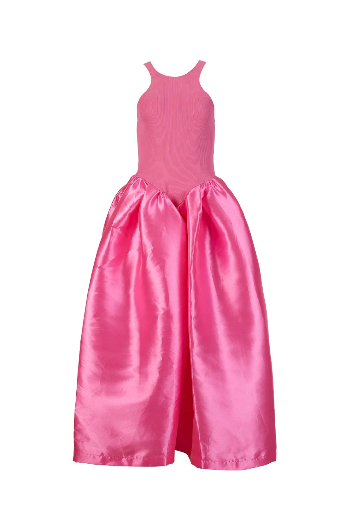 Women Marques ' Almeida PINK DRESS WITH TANK TOP SCOOPED