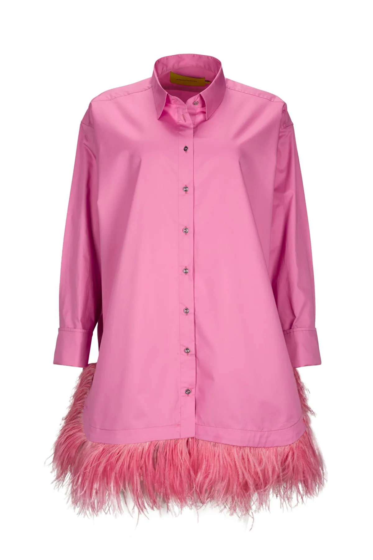 Women Marques ' Almeida FEATHER HEM SHIRT DRESS