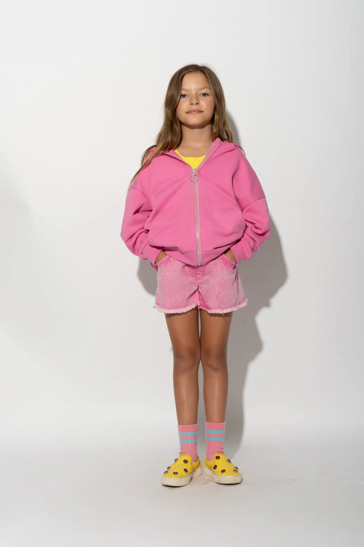 Kids Marques ' Almeida JACKET WITH EMBROIDERED LOGO