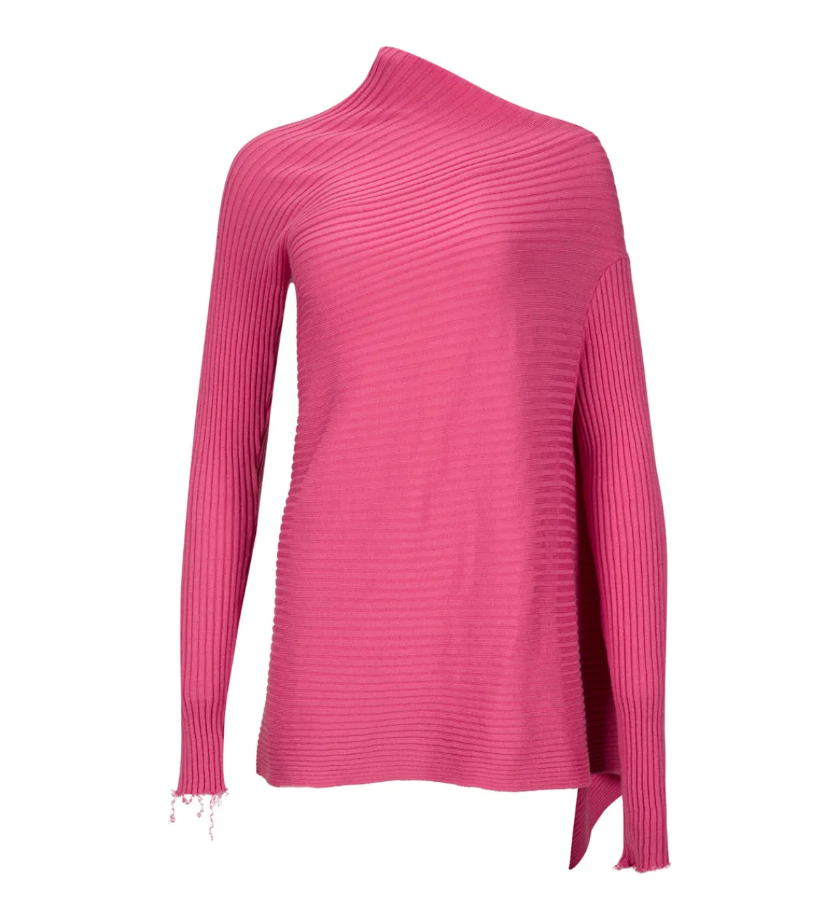 Women Marques ' Almeida PINK MERINO DRAPED JUMPER