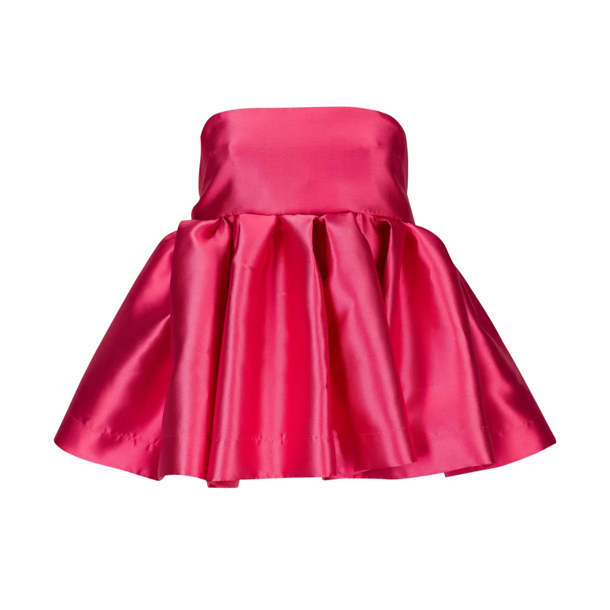 Women Marques ' Almeida PINK STRAPLESS PEPLUM TOP