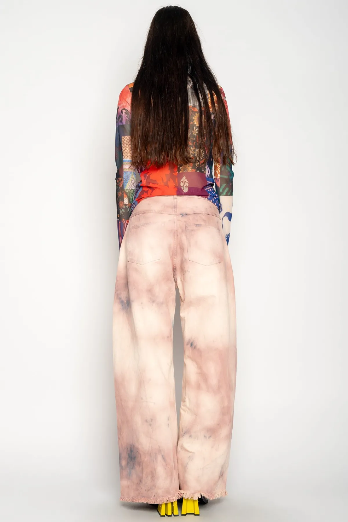 Women Marques ' Almeida TIE DYE BOYFRIEND TROUSERS