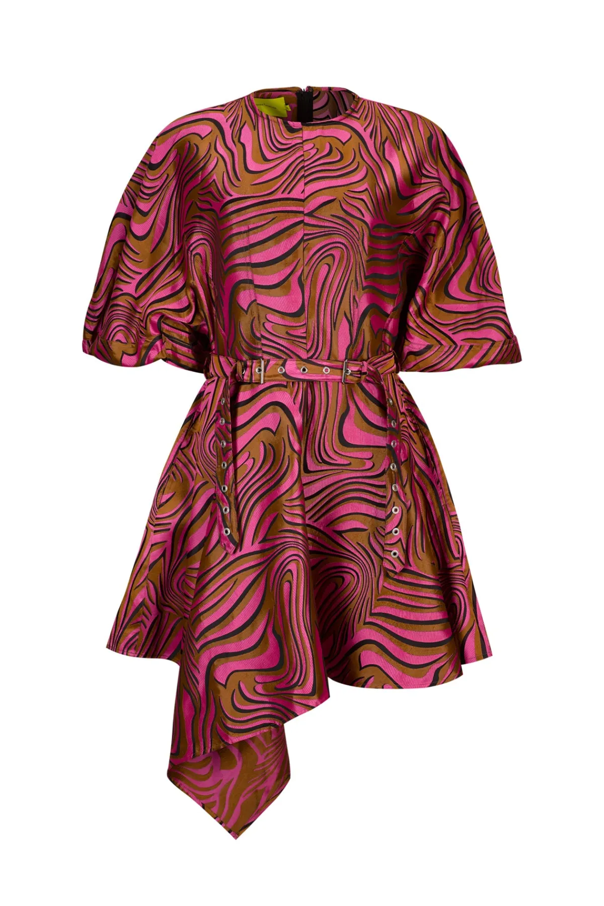 Women Marques ' Almeida ZEBRA BROCADE BALLOON SLEEVE DRESS