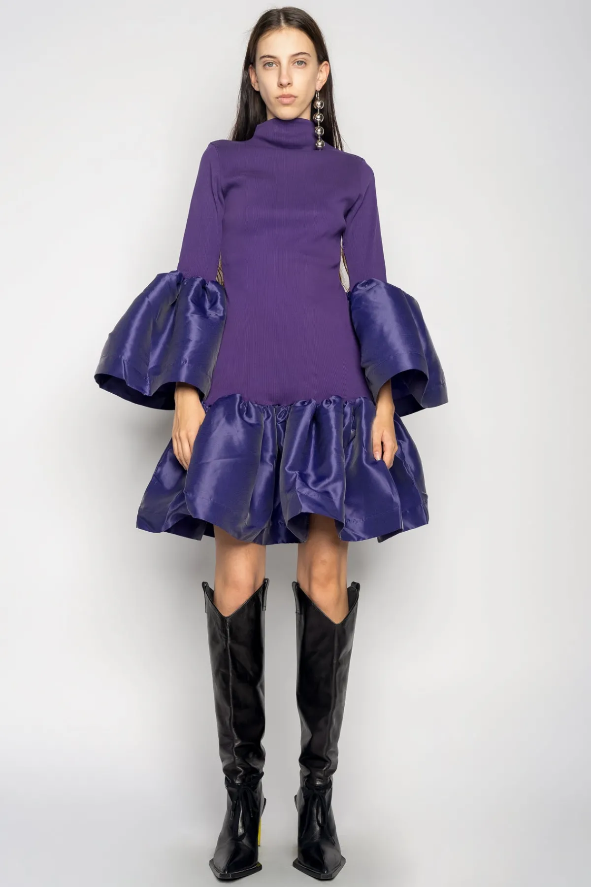 Women Marques ' Almeida PUFF SLEEVE AND HEM DRESS