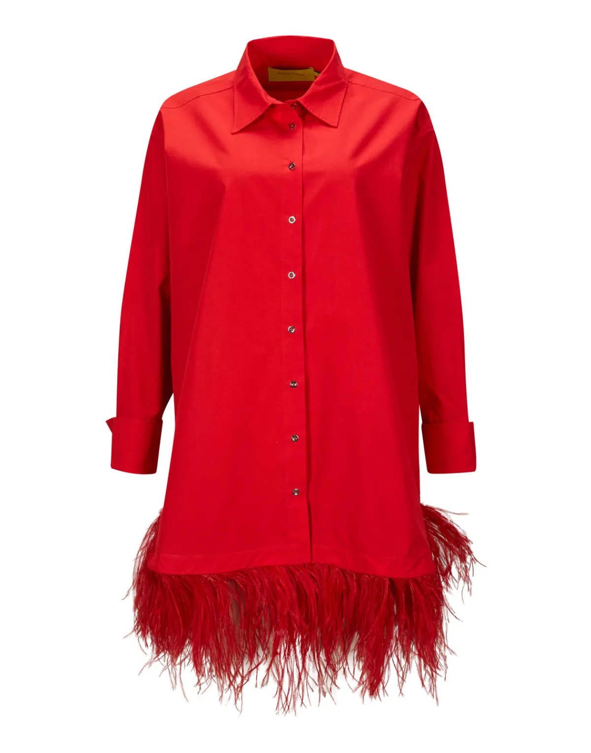 Women Marques ' Almeida FEATHER HEM SHIRT DRESS