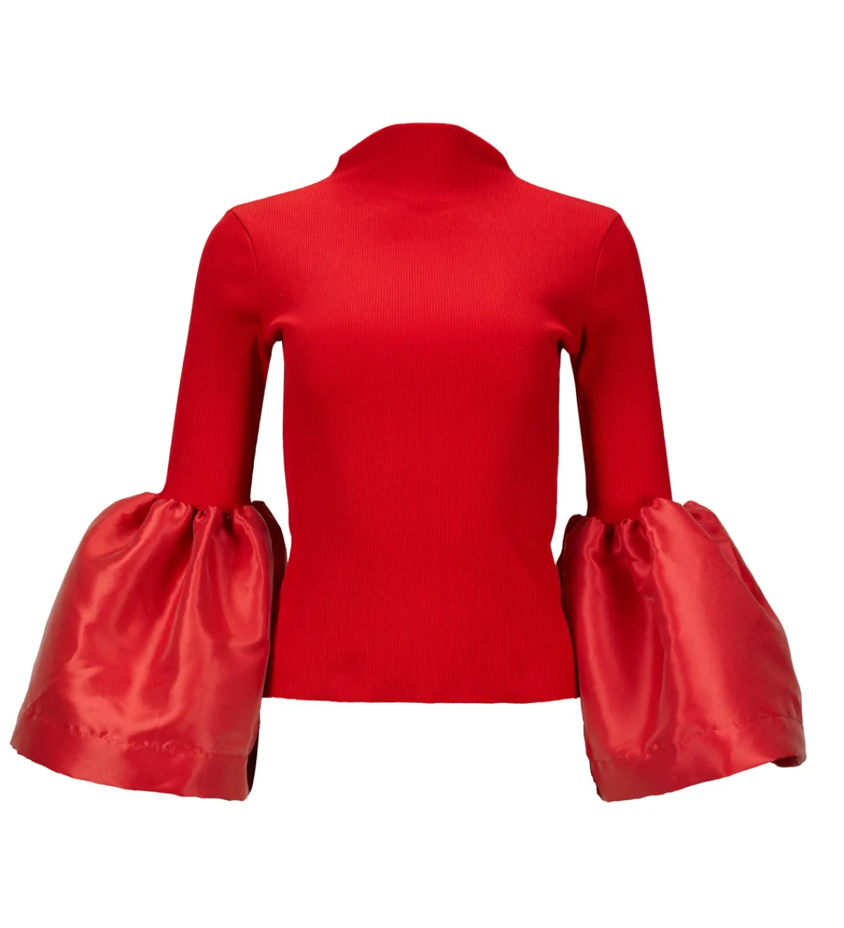 Women Marques ' Almeida TURTLENECK PUFF SLEEVE TOP