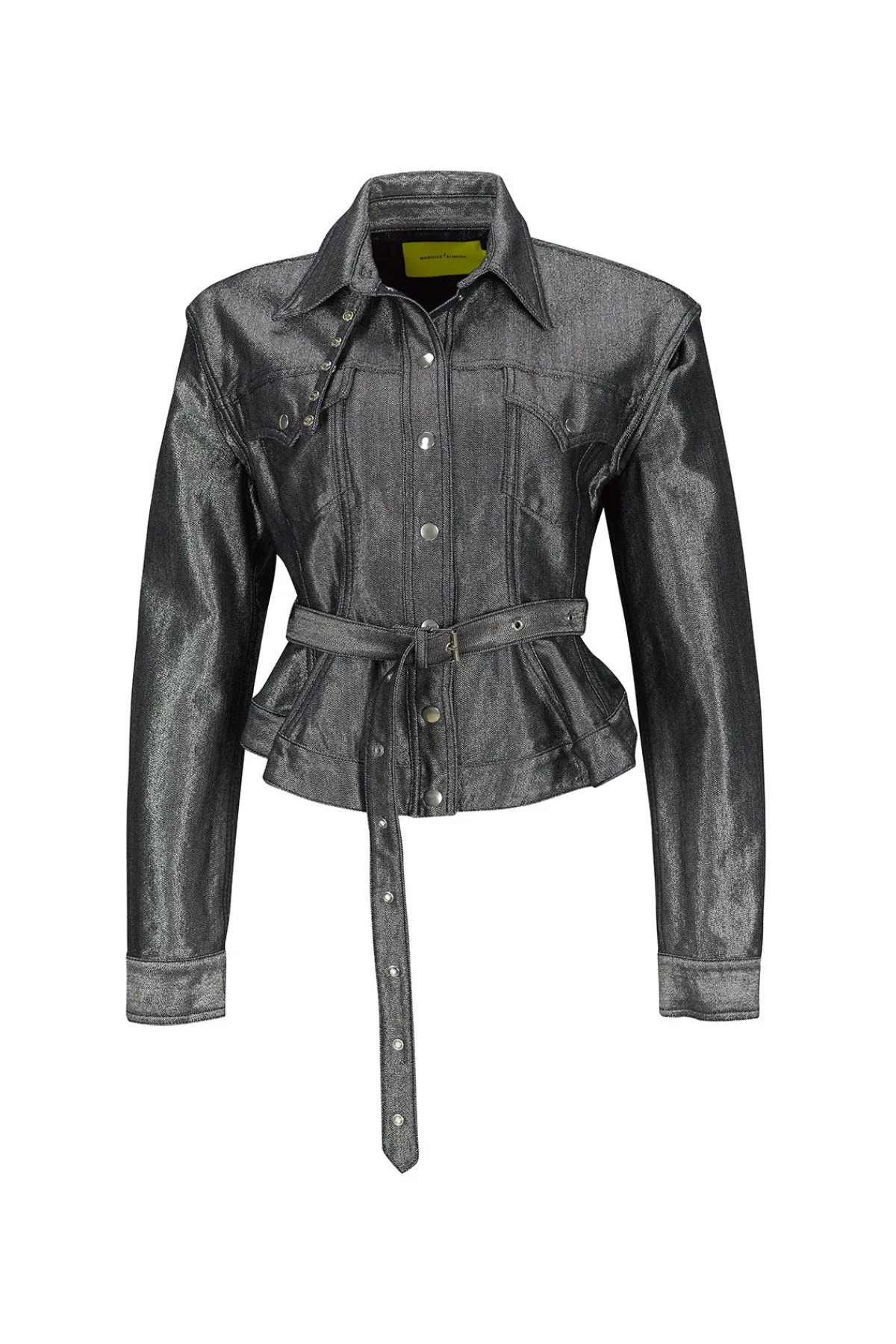 Women Marques ' Almeida DENIM BELTED JACKET AND VEST