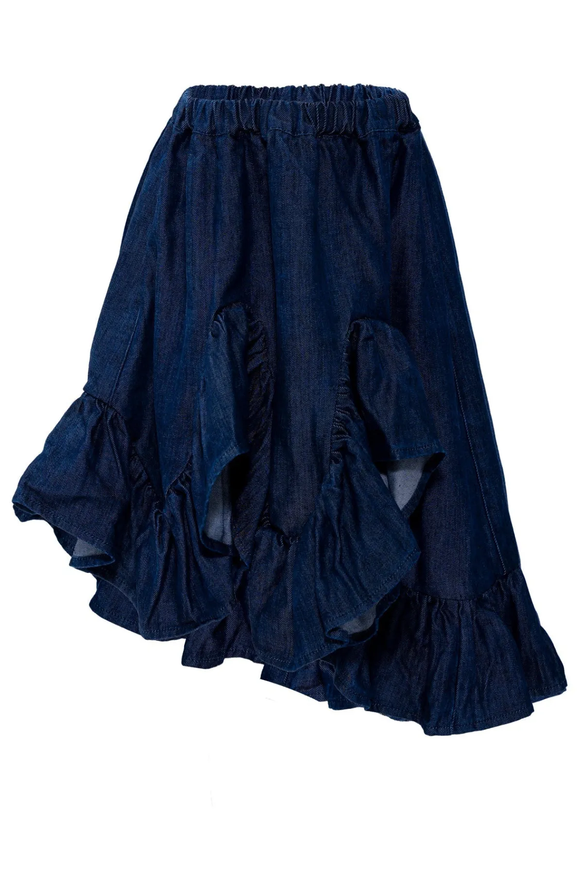 Kids Marques ' Almeida TENCEL RUFFLE SKIRT