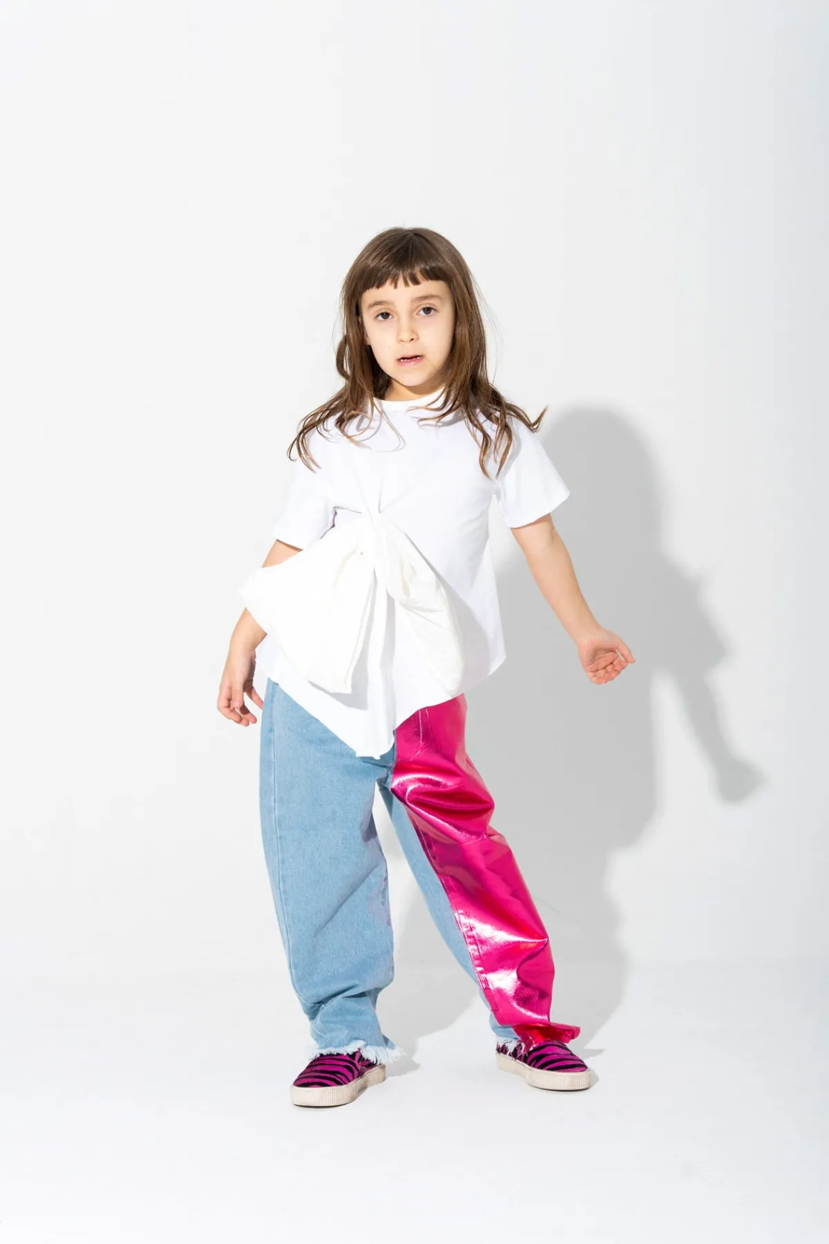 Kids Marques ' Almeida BOW T SHIRT