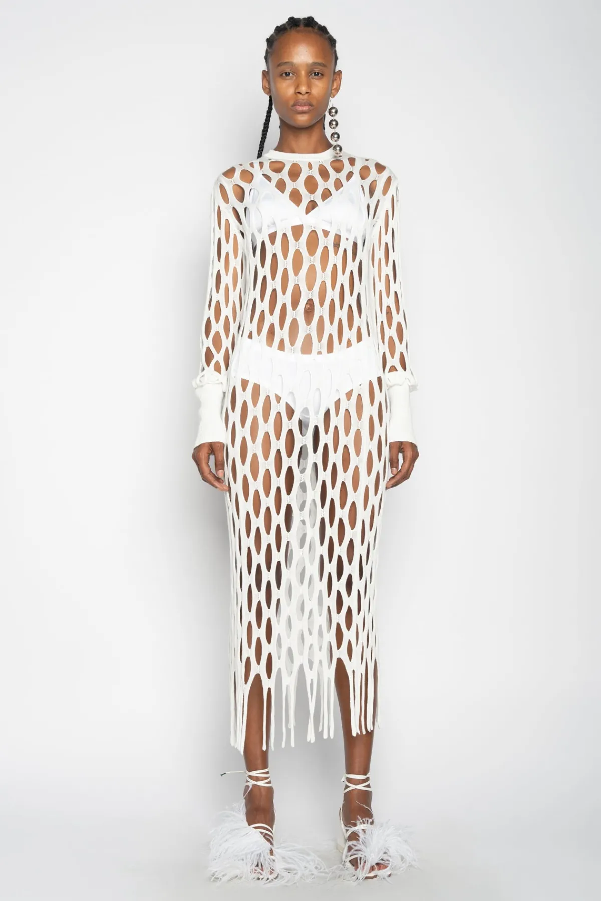 Women Marques ' Almeida NET DRESS