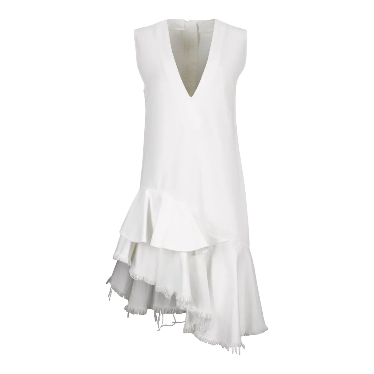 Women Marques ' Almeida V-NECK FRILL DRESS