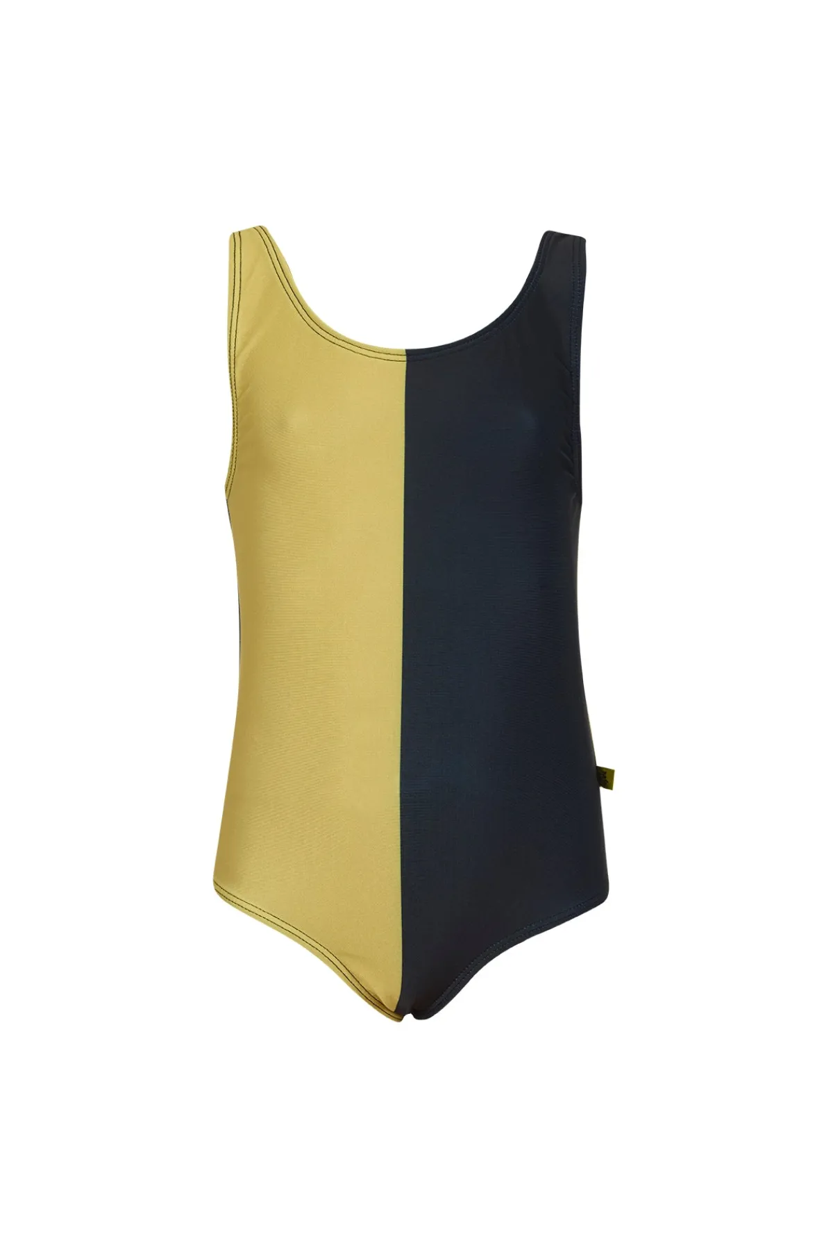 Kids Marques ' Almeida YELLOW AND BLACK SWIMSUIT