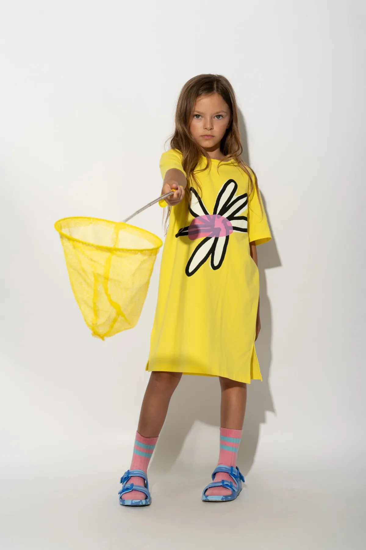 Kids Marques ' Almeida DAISY PRINT T-SHIRT DRESS